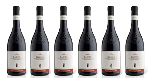 6x 0,75l - Fontanafredda - Vigna La Rosa - Barolo D.O.C.G. - Piemonte - Italien - Rotwein trocken von Fontanafredda