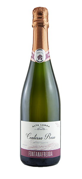"Contessa Rosa" Alta Langa DOCG Rosé 2018 von Fontanafredda