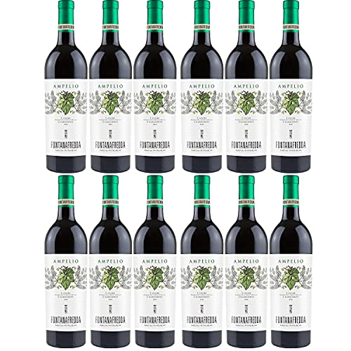 Fontanafredda Ampelio Langhe DOC Chardonnay Weißwein Wein trocken Italien I Visando Paket (12 x 0,75l) von Fontanafredda