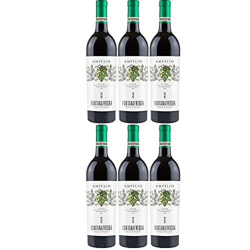 Fontanafredda Ampelio Langhe DOC Chardonnay Weißwein Wein trocken Italien I Visando Paket (6 x 0,75l) von Fontanafredda