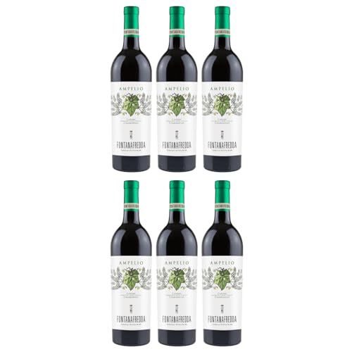 Fontanafredda Ampelio Langhe DOC Chardonnay Weißwein Wein trocken Italien I Visando Paket (6 x 0,75l) von Fontanafredda