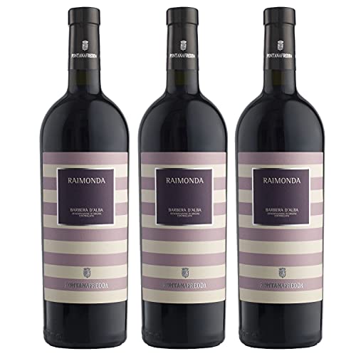 Fontanafredda Raimonda Barbera d'Alba DOC Rotwein Wein trocken Italien (3 Flaschen) von Fontanafredda