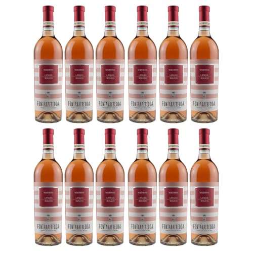 Fontanafredda Solerose Langhe DOC Rosato Roséwein Wein trocken Italien (12 Flaschen) von Fontanafredda