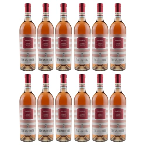 Fontanafredda Solerose Langhe DOC Rosato Roséwein Wein trocken Italien (12 x 0,75l) von Fontanafredda