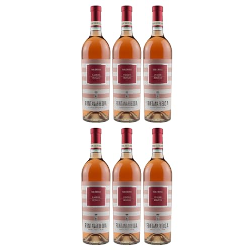 Fontanafredda Solerose Langhe DOC Rosato Roséwein Wein trocken Italien (6 Flaschen) von Fontanafredda