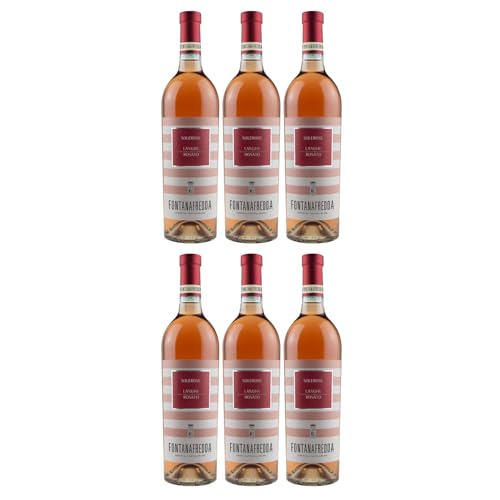 Fontanafredda Solerose Langhe DOC Rosato Roséwein Wein trocken Italien (6 x 0,75l) von Fontanafredda