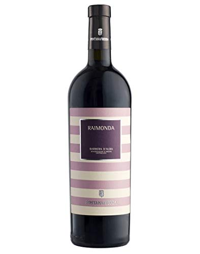 Raimonda Barbera d'Alba DOC 2016 - Fontanafredda - Righe | trockener Rotwein | italienischer Wein aus dem Piemont | 1 x 0,75 Liter von Fontanafredda
