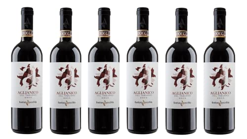 6x 0,75l - 2019er - Fontanavecchia - Aglianico del Taburno D.O.C.G. - Kampanien - Italien - Rotwein trocken 6x 0,75l - 2019er - Fontanavecchia - Aglianico del Taburno D.O.C.G. - Kampanien - Italien - Rotwein trocken von Fontanavecchia