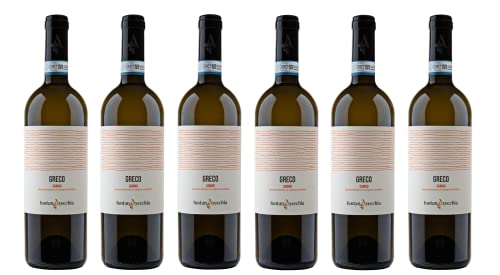 6x 0,75l - 2022er - Fontanavecchia - Greco - Sannio D.O.P. - Kampanien - Italien - Weißwein trocken 6x 0,75l - 2022er - Fontanavecchia - Greco - Sannio D.O.P. - Kampanien - Italien - Weißwein trocken von Fontanavecchia