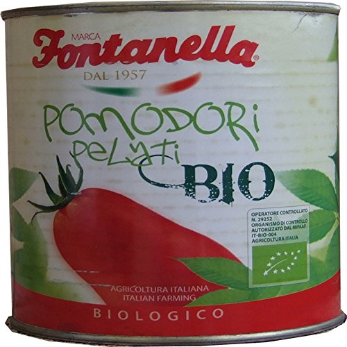 Gehackte Tomaten 3000 GR ORGANIC Easy Open - Box 6 Stück von Fontanella