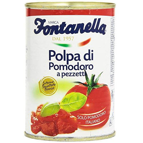 Gehackte Tomaten 500 Gr. Easy Open - Box 12 Stück von Fontanella