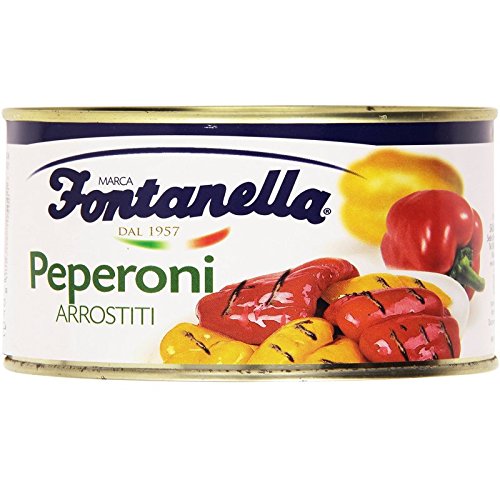 Geröstete Paprika - 500 Gr - Box 12 Stück von Fontanella