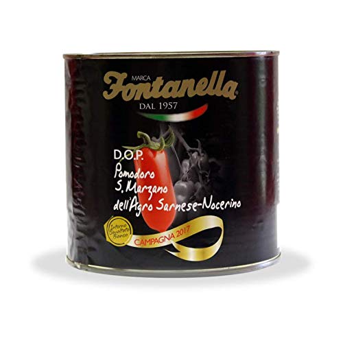 Geschälte Tomaten "San Marzano D.O.P." GR 3000 - Fontanella - Box 6 Stück von Fontanella