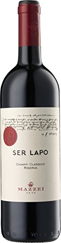 6x 0,75l - 2018er - Fonterutoli - Ser Lapo - Chianti Classico Riserva D.O.C.G. - Toscana - Italien - Rotwein trocken von Fonterutoli