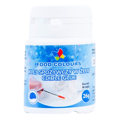 Food Colours Essbarer Gelkleber 26G Zuckerkleber Kleber für schnelle dekorative Reparaturen Food Colours Essbarer Gelkleber 26G Zuckerkleber Kleber für schnelle dekorative Reparaturen von Food Colours