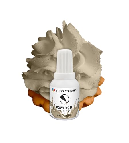 Food Colours Gelfarbe CHICORY COFFEE 20G Lebensmittelfarbe für ein breites Anwendungsspektrum zur Dekoration von Kuchen, Torten, Sahnecreme, Biskuitteig, Royal Icing, Macarons Food Colours Gelfarbe CHICORY COFFEE 20G Lebensmittelfarbe für ein breites Anwendungsspektrum zur Dekoration von Kuchen, Torten, Sahnecreme, Biskuitteig, Royal Icing, Macarons von Food Colours