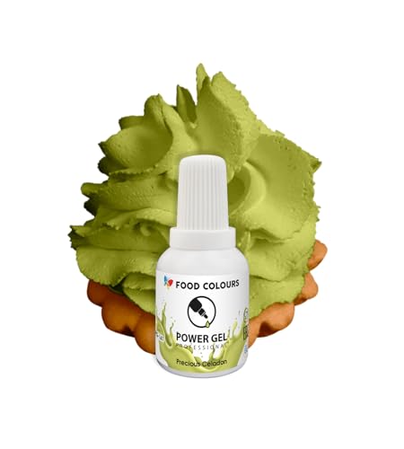 Food Colours Gelfarbe PRESCIOUS CELADON 20G Lebensmittelfarbe für ein breites Anwendungsspektrum zur Dekoration von Kuchen, Torten, Sahnecreme, Biskuitteig, Royal Icing, Macarons Food Colours Gelfarbe PRESCIOUS CELADON 20G Lebensmittelfarbe für ein breites Anwendungsspektrum zur Dekoration von Kuchen, Torten, Sahnecreme, Biskuitteig, Royal Icing, Macarons von Food Colours