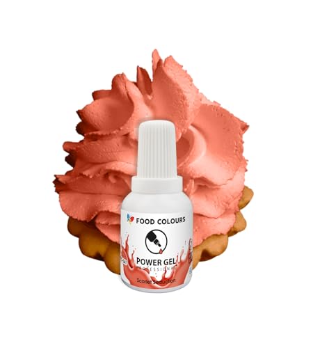 Food Colours Gelfarbe SCARLET SEDUCTION 20G Lebensmittelfarbe für ein breites Anwendungsspektrum zur Dekoration von Kuchen, Torten, Sahnecreme, Biskuitteig, Royal Icing, Macarons Food Colours Gelfarbe SCARLET SEDUCTION 20G Lebensmittelfarbe für ein breites Anwendungsspektrum zur Dekoration von Kuchen, Torten, Sahnecreme, Biskuitteig, Royal Icing, Macarons von Food Colours