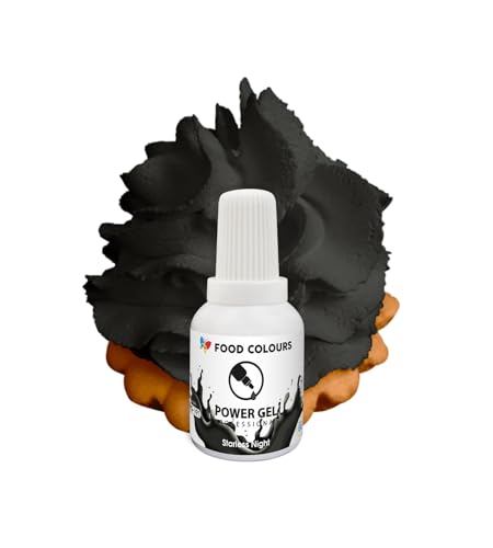 Food Colours Gelfarbe STARLESS NIGHT 20G Lebensmittelfarbe für ein breites Anwendungsspektrum zur Dekoration von Kuchen, Torten, Sahnecreme, Biskuitteig, Royal Icing, Macarons Food Colours Gelfarbe STARLESS NIGHT 20G Lebensmittelfarbe für ein breites Anwendungsspektrum zur Dekoration von Kuchen, Torten, Sahnecreme, Biskuitteig, Royal Icing, Macarons von Food Colours