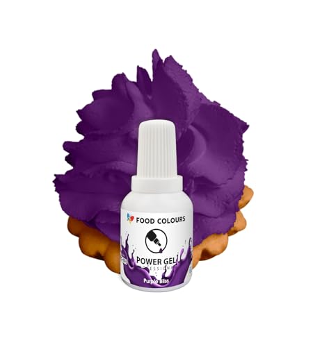 Food Colours Gelfarbe PURPLE BLISS 20G Lebensmittelfarbe für ein breites Anwendungsspektrum zur Dekoration von Kuchen, Torten, Sahnecreme, Biskuitteig, Royal Icing, Macarons Food Colours Gelfarbe PURPLE BLISS 20G Lebensmittelfarbe für ein breites Anwendungsspektrum zur Dekoration von Kuchen, Torten, Sahnecreme, Biskuitteig, Royal Icing, Macarons von Food Colours