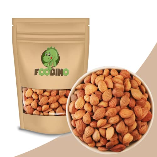 Aprikosenkerne bitter ganz naturbelassen ungesalzen ungeschwefelt unbehandelt ungeröstet Natural 1000g - 5kg wiederverschließbar Premium Qualität FOODINO (1000g Beutel) von Foodino