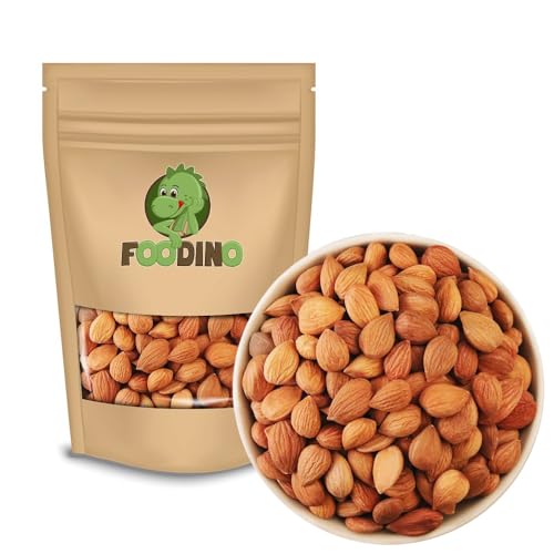 Bio Aprikosenkerne bitter sehr hoher Amygdalin-Anteil naturbelassen & unbehandelt Schadstoffgeprüft im deutschen Labor 1kg-5kg wiederverschließbar – FOODINO (5kg) von Foodino