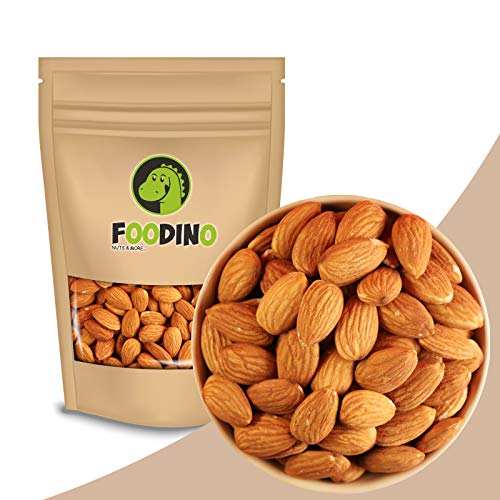 Mandeln mit Haut ganz Mandelkerne ohne Schale Mandel naturbelassen ungesalzen süß ungeschwefelt 100% Natural 500g - 5kg Mandel Kerne aus Australien wiederverschließbar Premium Qualität FOODINO (2,5kg) Mandeln mit Haut ganz Mandelkerne ohne Schale Mandel naturbelassen ungesalzen süß ungeschwefelt 100% Natural 500g - 5kg Mandel Kerne aus Australien wiederverschließbar Premium Qualität FOODINO (2,5kg) von Foodino