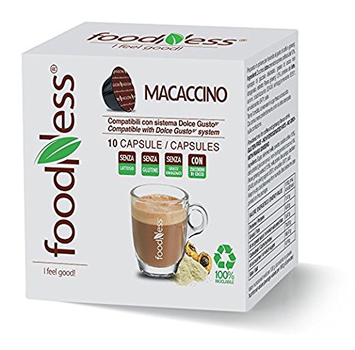 FoodNess - Dolcegusto kompatible Mocaccino Kapseln (6 Boxen mit 10 Kapseln) von Foodness