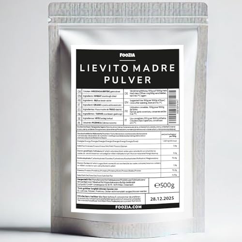 Lievito Madre Getrocknet Weizensauerteig Pulver Mit Starker Triebkraft 500g von Foozia von Foozia