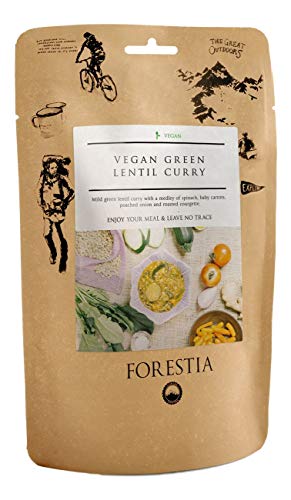 Forestia Veganes Curry mit grünen Linsen vegetarisch, Set:10 Portionen von Forestia