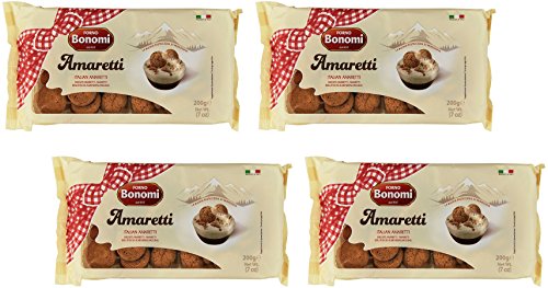 Forno Bonomi: "Amaretti" Kekse Amaretti, 200 g, 4 Stück, insgesamt 800 ml Forno Bonomi: "Amaretti" Kekse Amaretti, 200 g, 4 Stück, insgesamt 800 ml von Forno Bonomi