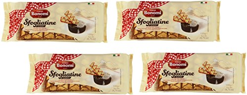 Forno Bonomi: Sfogliatine Glassate glasiertes Puffgebäck, 135 g, 4 Stück, insgesamt 540 ml Forno Bonomi: Sfogliatine Glassate glasiertes Puffgebäck, 135 g, 4 Stück, insgesamt 540 ml von Forno Bonomi