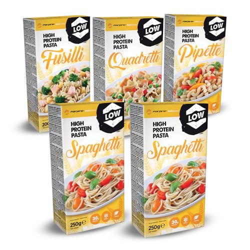 Forpro CarbControl 5er Packung High Protein Low Carb Pasta Mix - Gesund, Kohlenhydratarm, Langanhaltend sättigend, Vegan Nudeln Forpro CarbControl 5er Packung High Protein Low Carb Pasta Mix - Gesund, Kohlenhydratarm, Langanhaltend sättigend, Vegan Nudeln von Forpro CarbControl