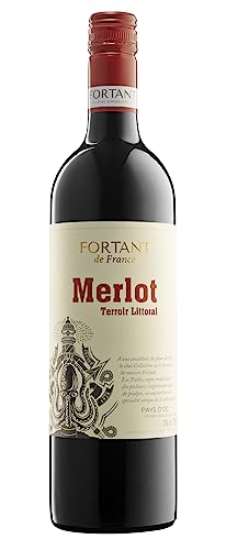 Fortant de France Merlot Pays d'OC IGP Trocken (1 x 0.75l) von Fortant de France