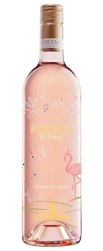 Fortant de France Merlot Rosé"serigraphiert" Pays d'Oc IGP 2015 halbtrocken (1 x 0.75 l) von Fortant de France