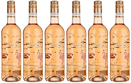 Fortant de France Merlto Rosé Serigrafiert IGP Merlot Halbtrocken (6 x 0.75 l) von Fortant de France