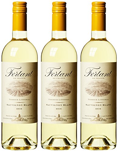 Fortant de France Sauvignon Blanc - Pays d'Oc IGP Terroir Littoral, 3er Pack (3 x 750 ml) von Fortant de France