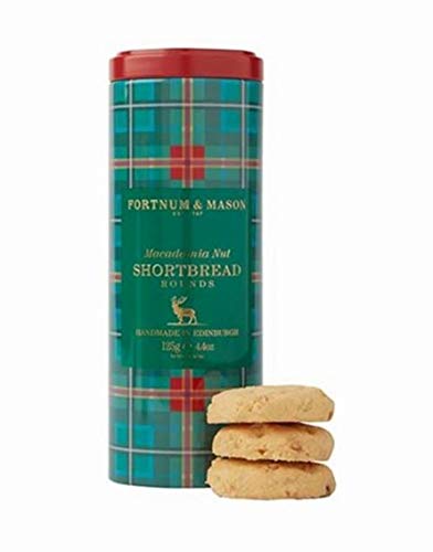 Fortnum & Mason, Fortnum's Macadamia Nut Shortbread Rounds, 125g von Fortnum & Mason