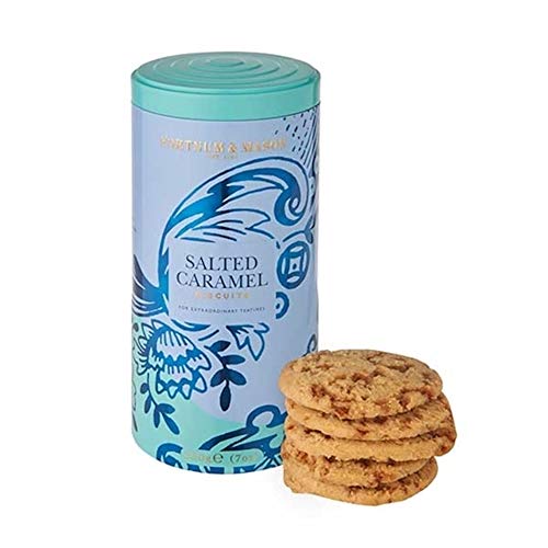 Fortnum & Mason Britische Piccadilly gesalzene Karamellkekse, 200 g Dose (1 Packung) – NEU – USA Stock von Fortnum & Mason