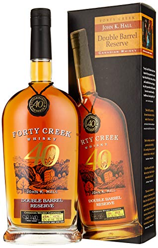 Forty Creek DOUBLE BARREL RESERVE Canadian Whisky 40% Vol. 0,75l in Geschenkbox Forty Creek DOUBLE BARREL RESERVE Canadian Whisky 40% Vol. 0,75l in Geschenkbox von Forty Creek