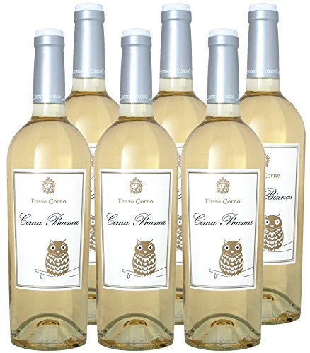 Cima Bianco - Fosso Corno - weiß - trocken - 12,5%vol. - 6er Paket von Fosso Corno