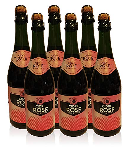 Cidre de Bretagne Rosé Doux La Fauconnerie Apfelwein Frankreich 6x0,75l von Fouconnaire