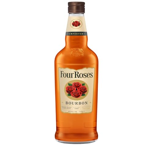Four Roses Kentucky Straight Bourbon Whiskey – Sanfte Komposition aus 10 verschiedenen Whiskeys – Bourbon mit fruchtig-süßem Geschmack – 1 x 1 l Four Roses Kentucky Straight Bourbon Whiskey – Sanfte Komposition aus 10 verschiedenen Whiskeys – Bourbon mit fruchtig-süßem Geschmack – 1 x 1 l von Four Roses