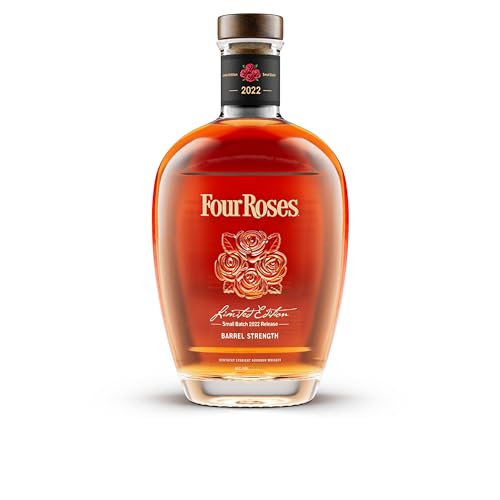 Four Roses Small Batch Kentucky Straight Bourbon Whiskey, Bourbon Whisky mit Honig- & Karamell-Note, 45% vol, Geschenk-Idee für Erwachsene, 1 x 0,7 l von Four Roses