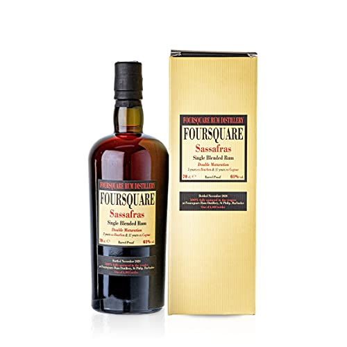 Foursquare Sassafras Barbados Single Blended Rum 61% vol Cl 70 Foursquare Sassafras Barbados Single Blended Rum 61% vol Cl 70 von Foursquare