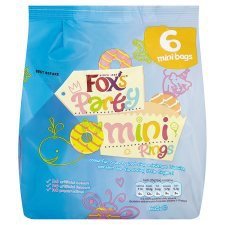 Fox's Party Mini Rings 6 Pack 100G von Fox's