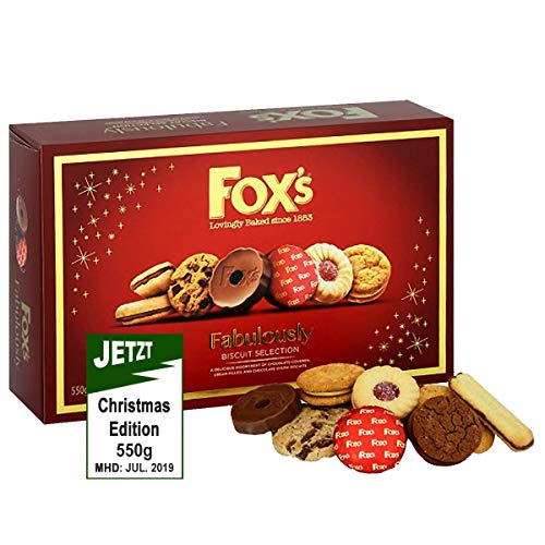 Fox Fabulously Biscuits Selection 550g - eine fabelhaft, ausgewählter Keks Auswahl! von Fox's