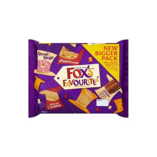 Fox Favoriten (400g) - Packung mit 2 von Fox's (Biscuits)