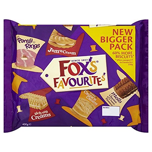 Fox Favoriten Biscuits 400g von Fox's