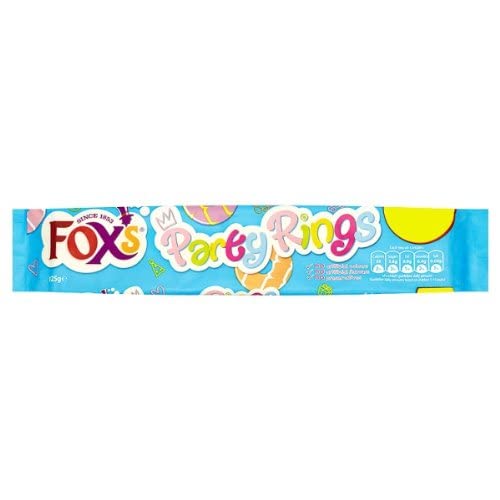 Fox Foxs Party Iced Shortcake Ringe, 12 x 125 g von Fox's